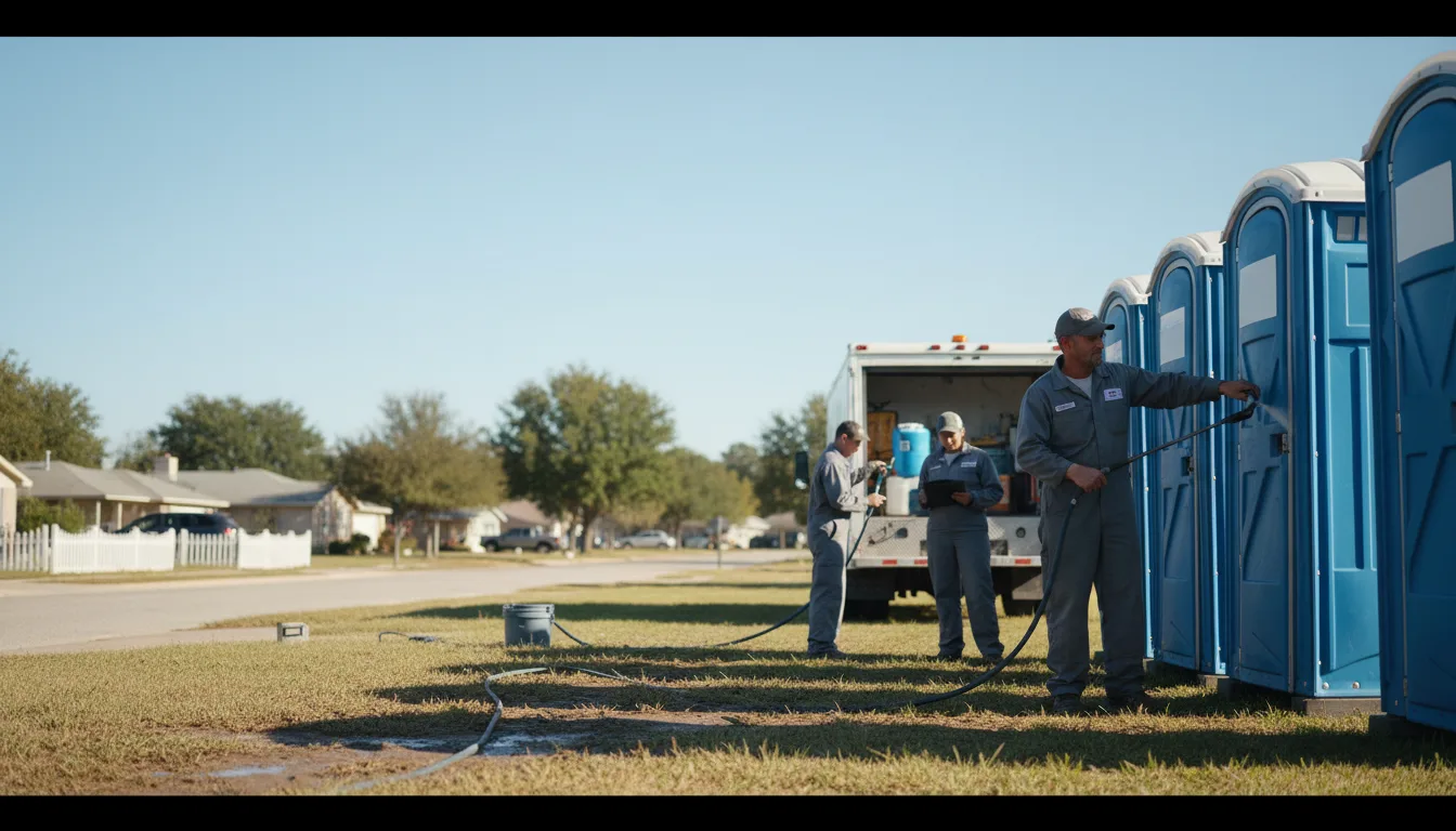 Long-Term Portable Toilet Rental in Mitchell, SD near me